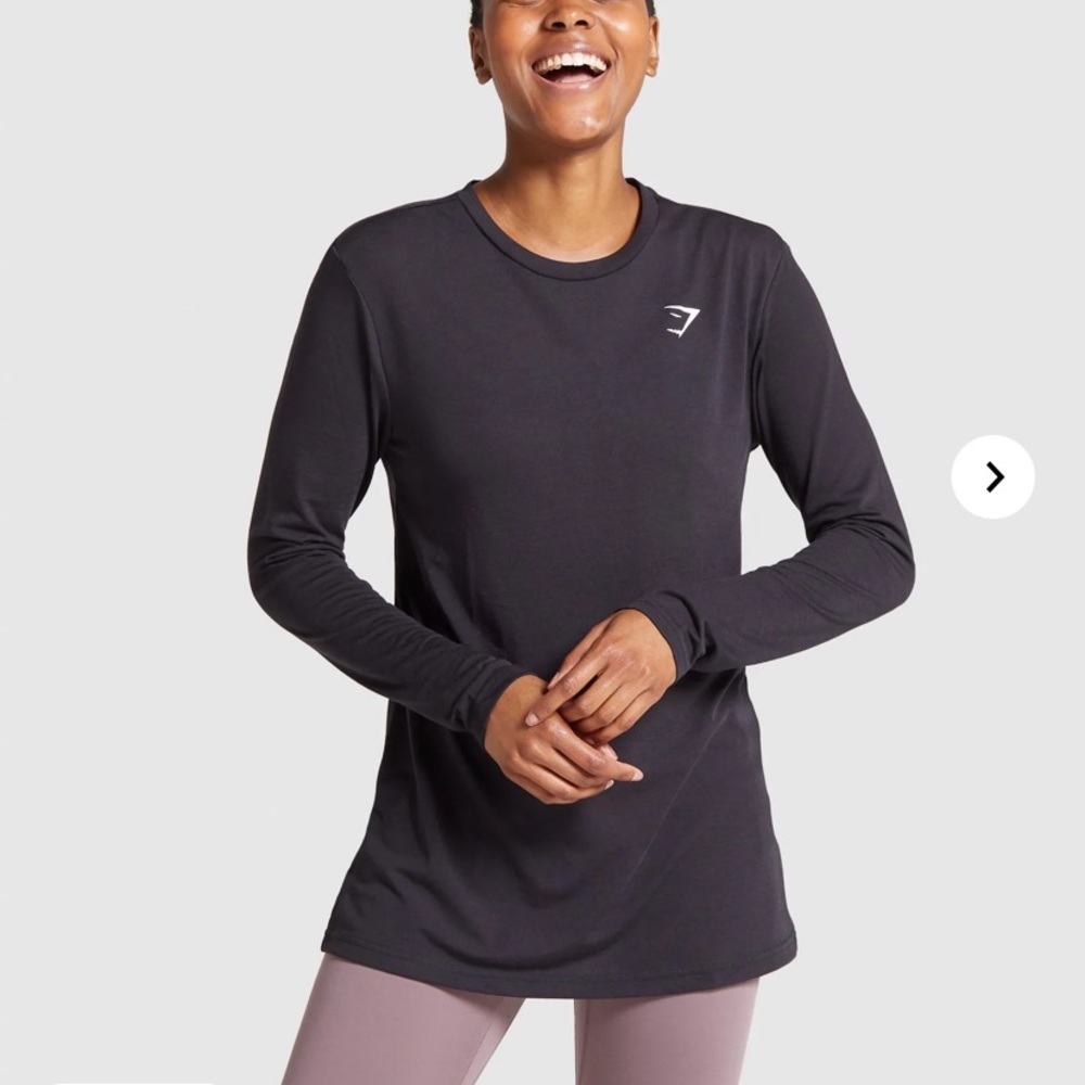 Training Oversized Long Sleeve Tee